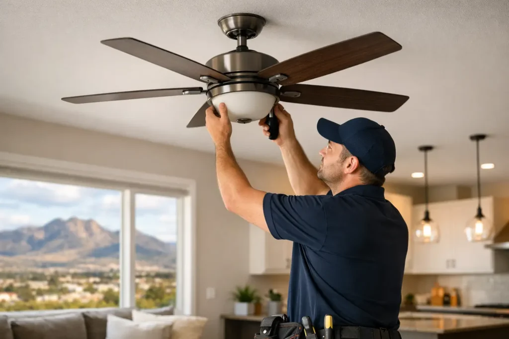 Ceiling Fan Installation in Prescott Valley