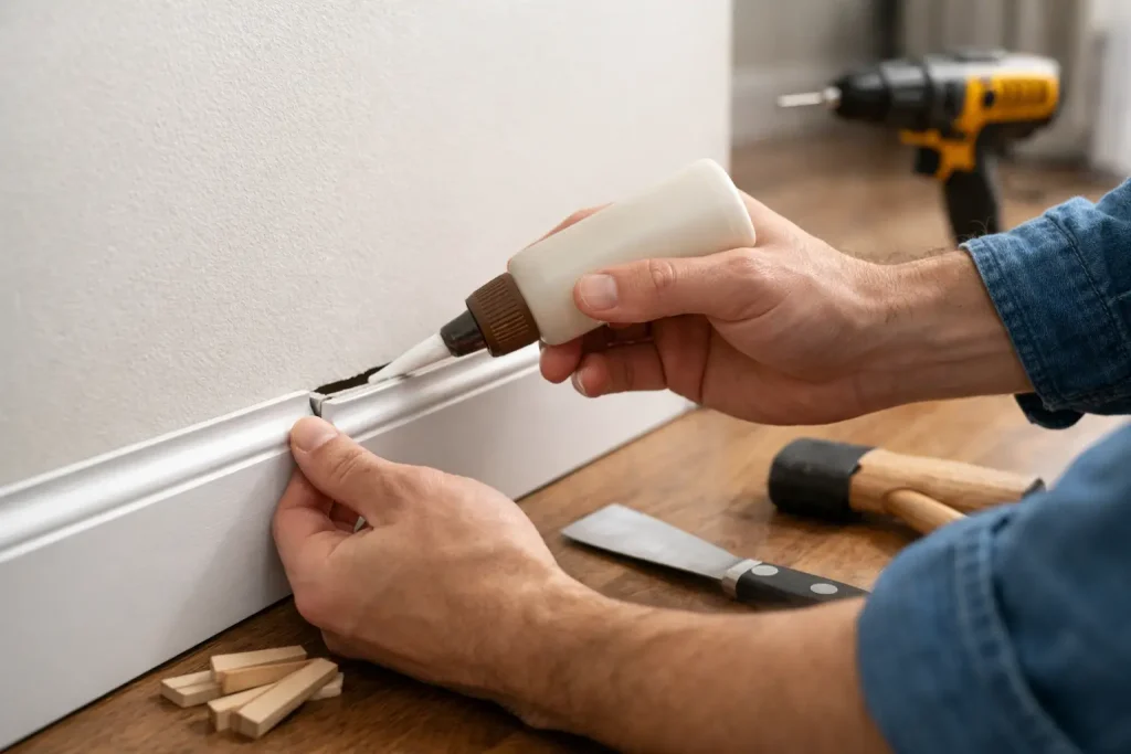 How to Repair Loose Trim Without Making It Worse