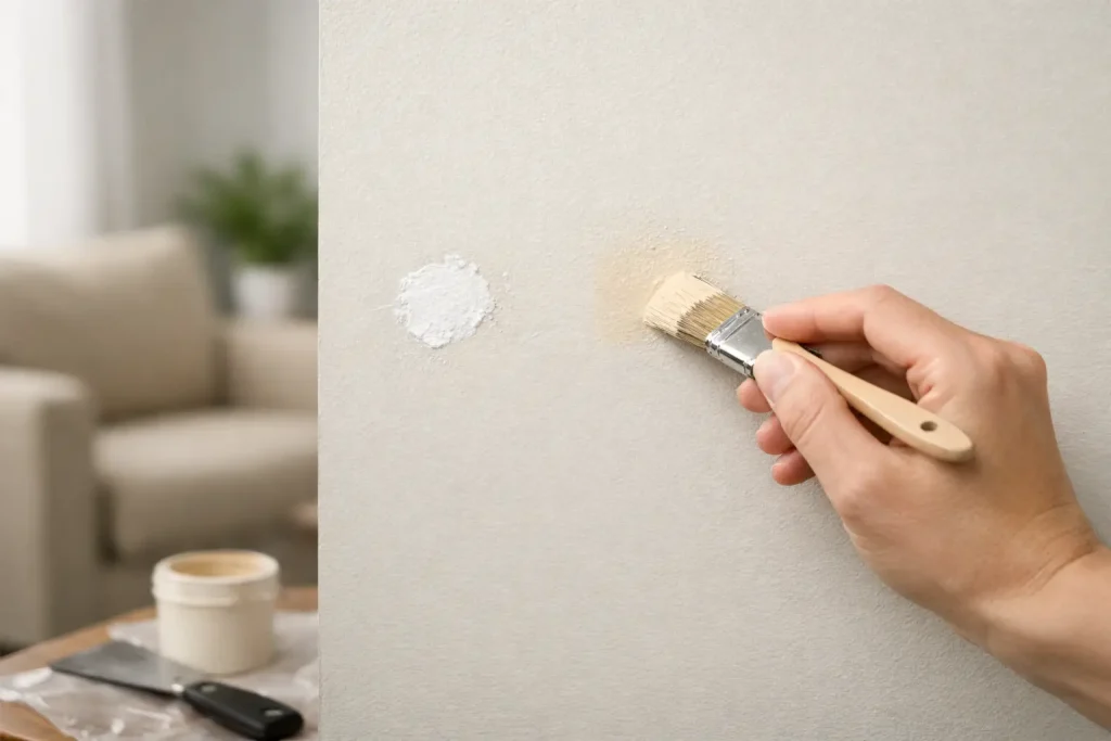 Paint Touch Up Wall Repair That Blends In
