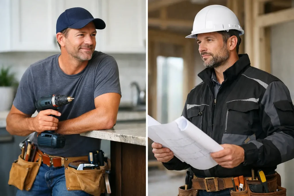 Handyman Versus Specialist Contractor: Which Fits?