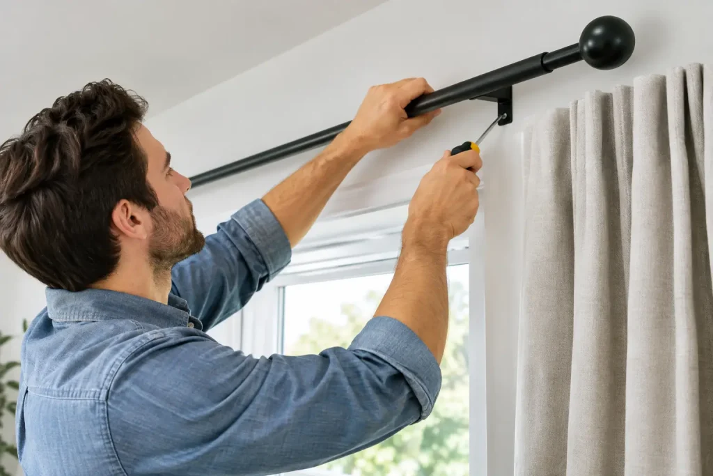 How to Mount Curtain Rods Without Costly Mistakes