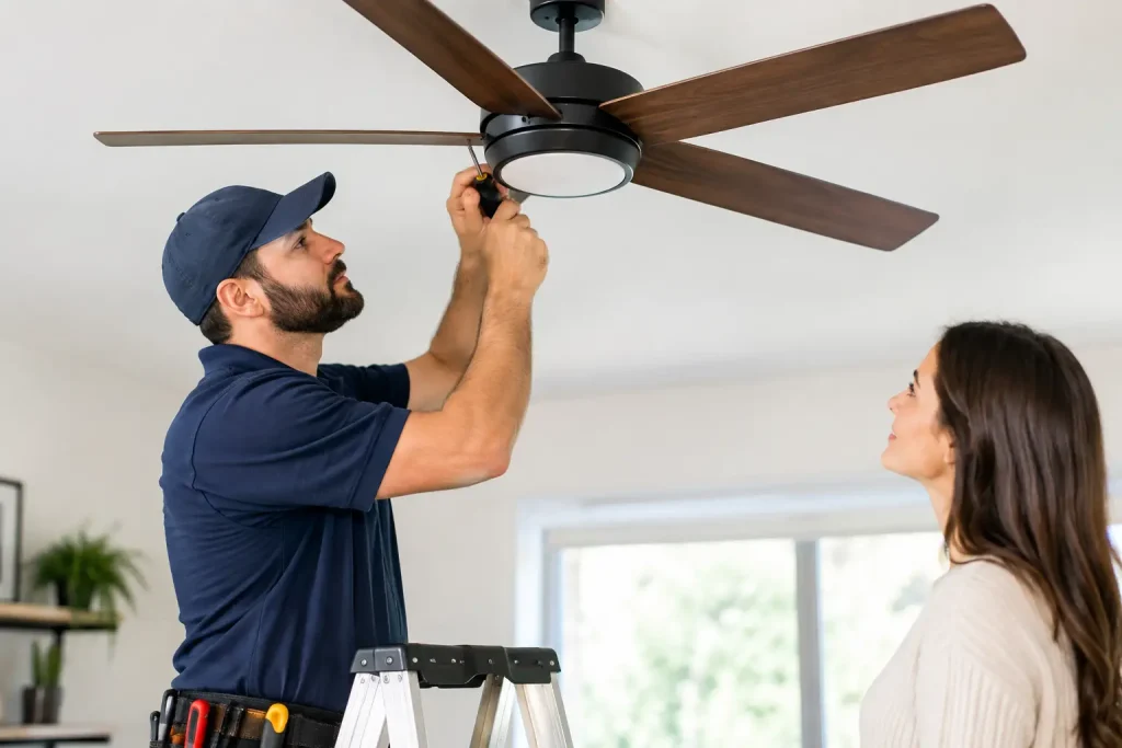 What Ceiling Fan Installer Reviews Should Tell You