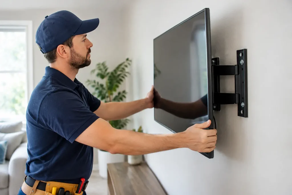 Can a Handyman Hang Televisions Safely?