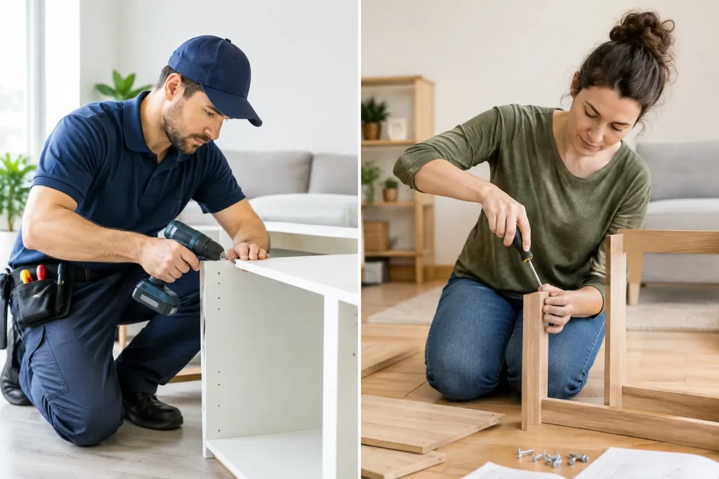 Professional Assembly Versus DIY Assembly